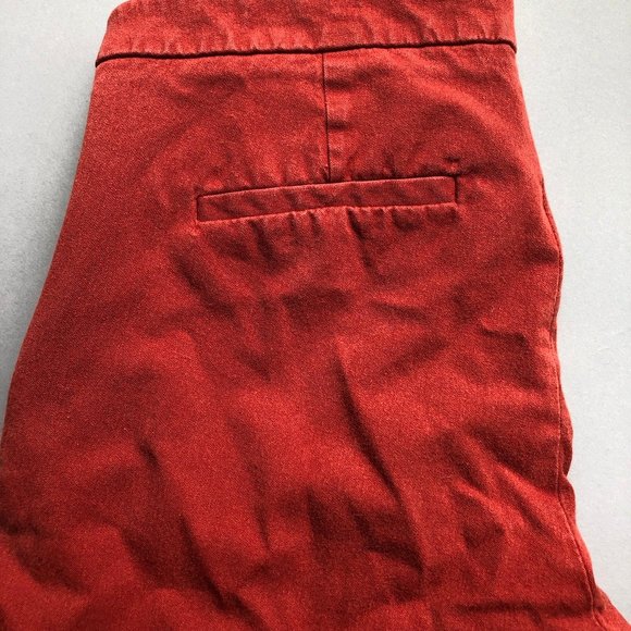 J. Crew Brick Orange Red Pants Size 4 - Picture 6 of 13